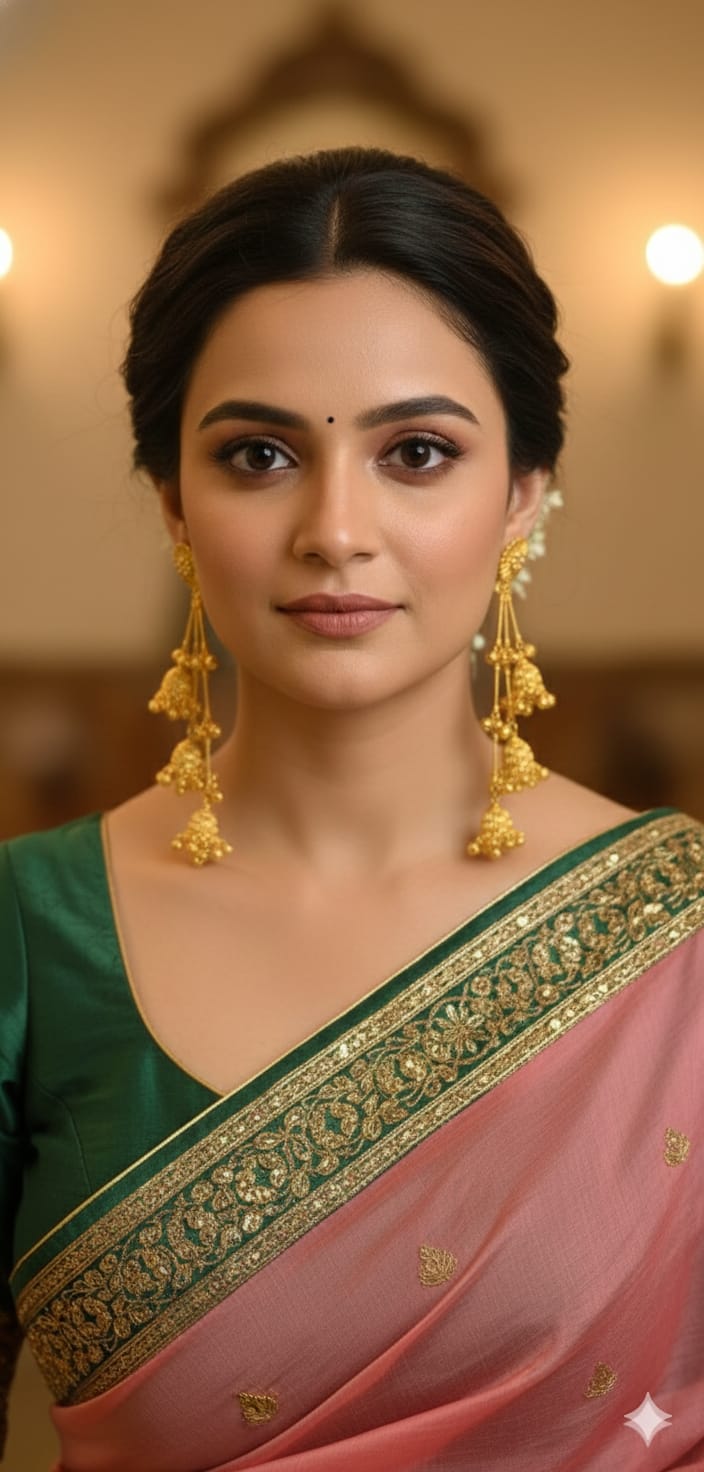 Nex Jewellers Multicolour long kashmiri jhumka for women chandbali earrings chand baliyan | kashmiri earrings for women | bahubali earrings stylish | Traditional Indian Festive Jewelry