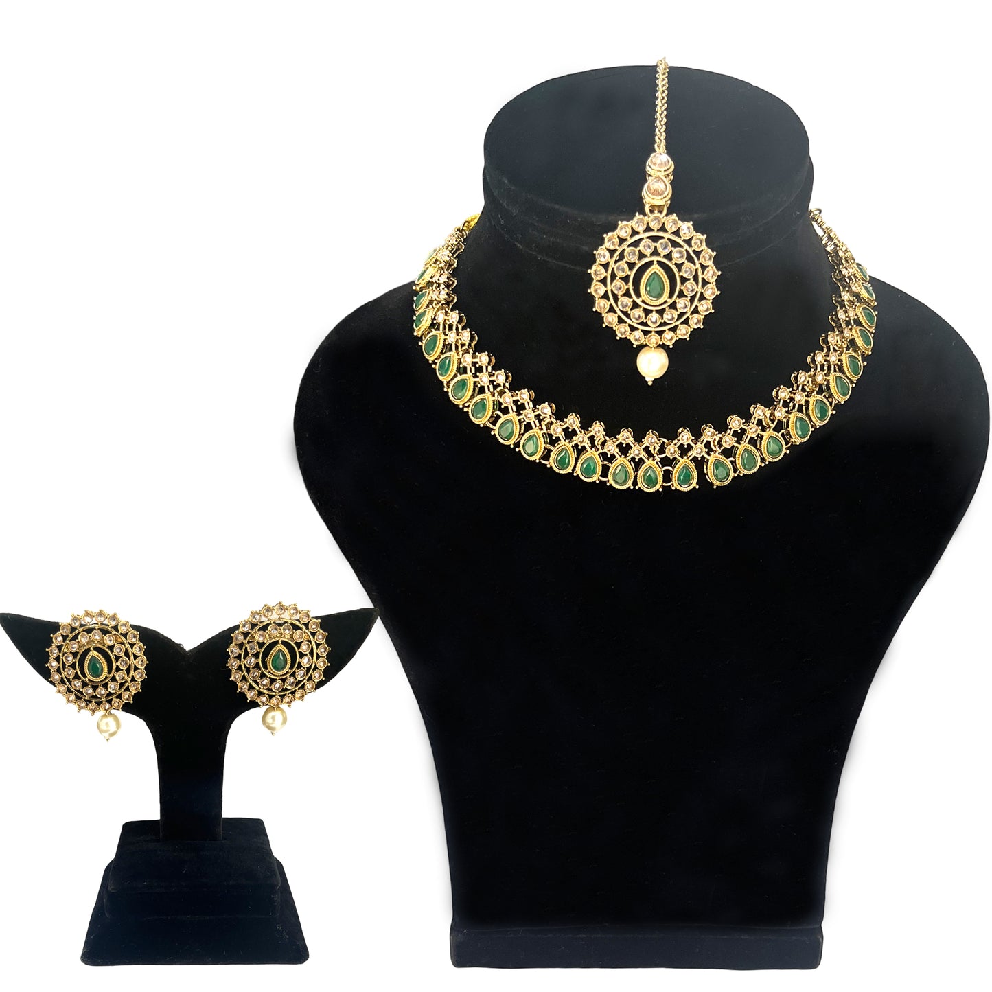 Nex Jewellers Maroon Beads luxurious Party jewellery Kundan crafted with design Polki stone Traditional Latest Stylish Antique Beautiful Meenakari Choker Necklace & Pearls wedding Earring Women