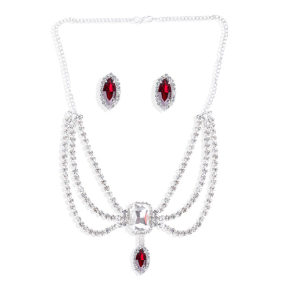 Nex Jewellers Maroon Kundan Bridal Jewellery Set Polki Stone Traditional wedding Beautiful Meenakari Choker Necklace Jewellery Set for Women